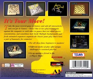 Chess (US) box cover back